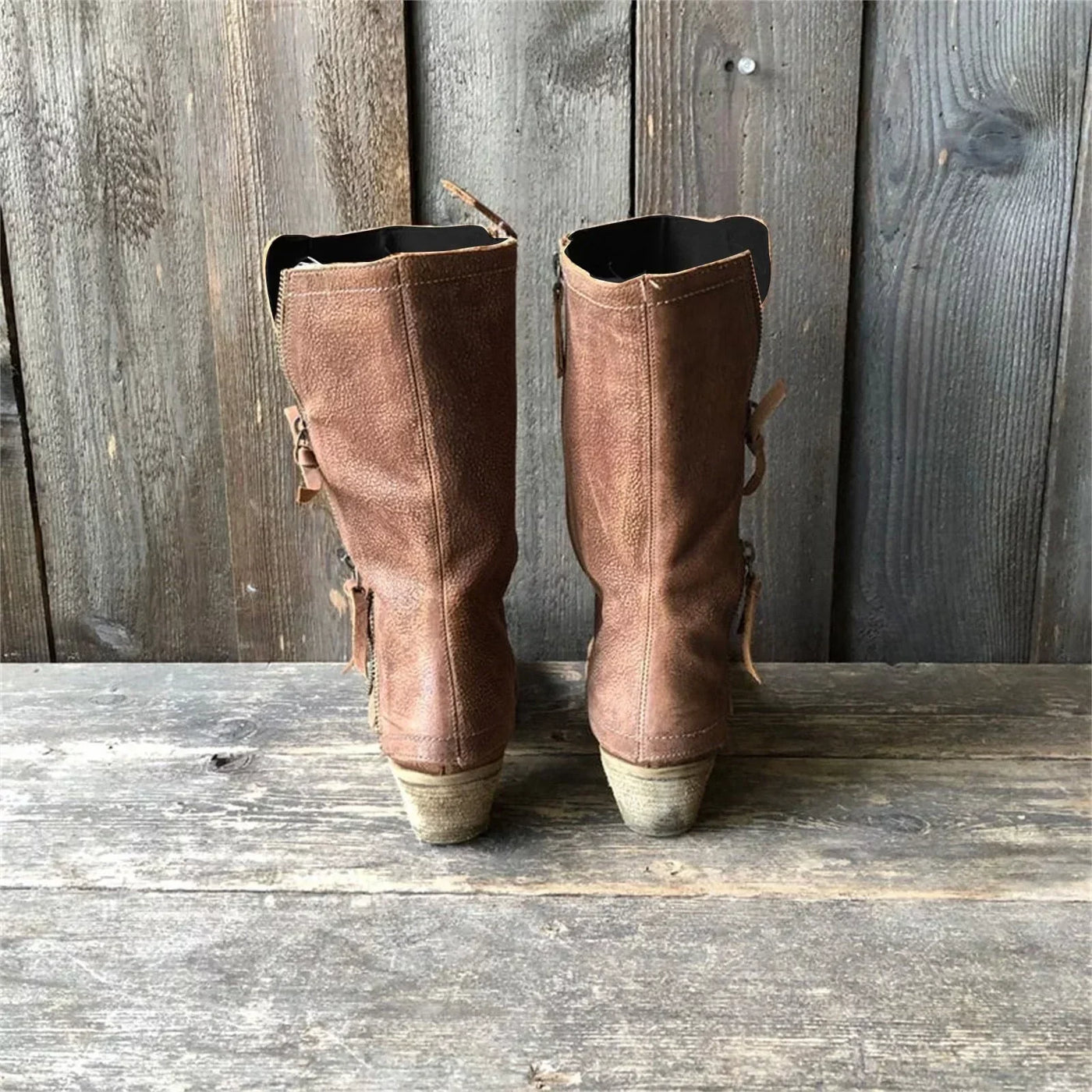 Amparo™ - Botas Vaqueras de Invierno para Mujer con Forro Cálido y Tacón