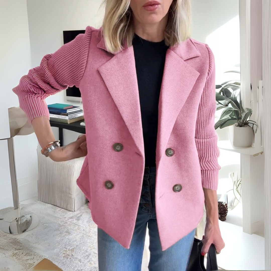 Lenora™ - Blazer Elegante de Manga de Punto de Primera Calidad