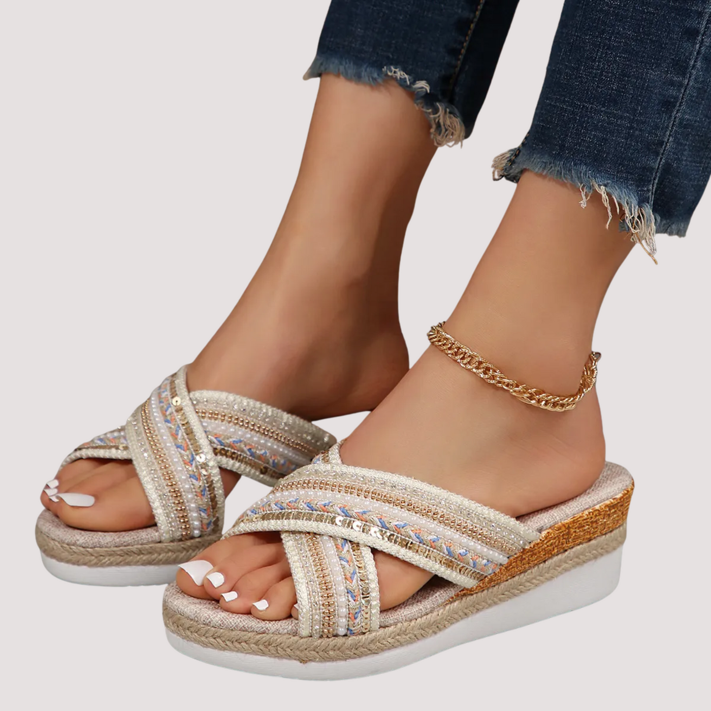 Sandalias de Tacón - ALMA DE TIERRA