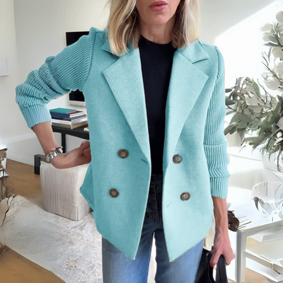 Lenora™ - Blazer Elegante de Manga de Punto de Primera Calidad