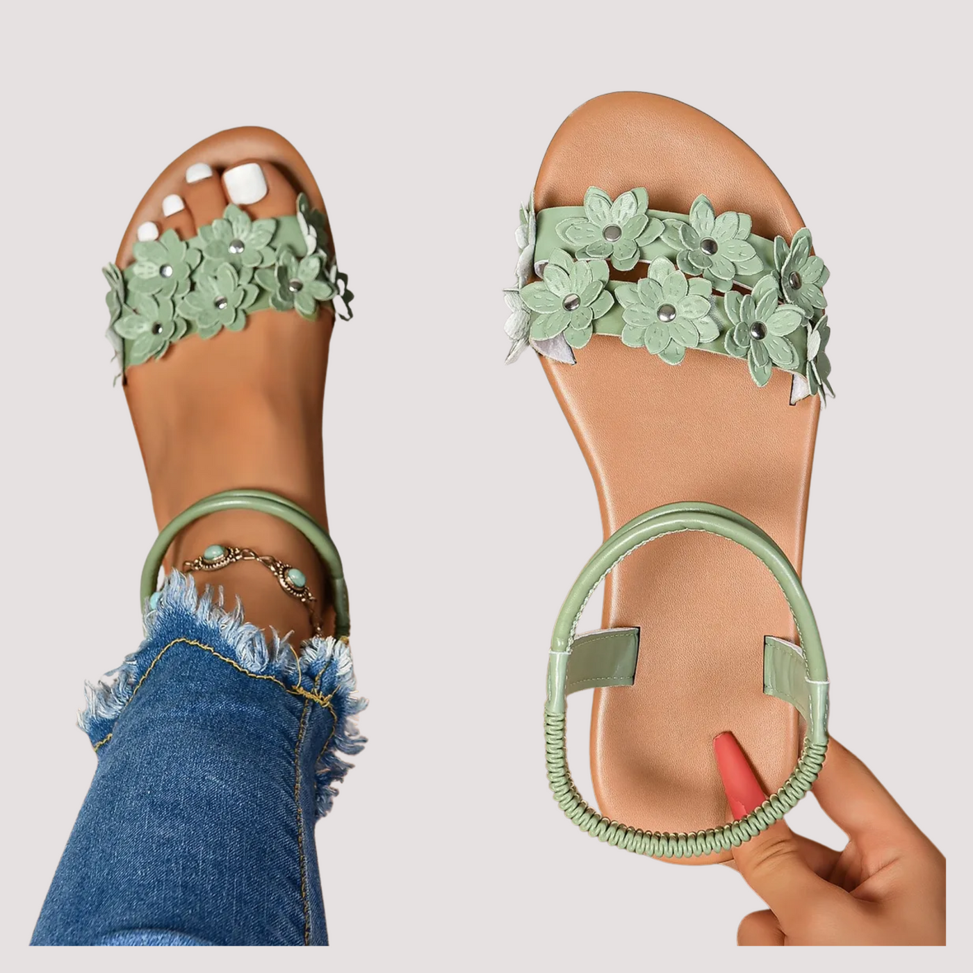 Sandalias - PÉTALOS AL VIENTO