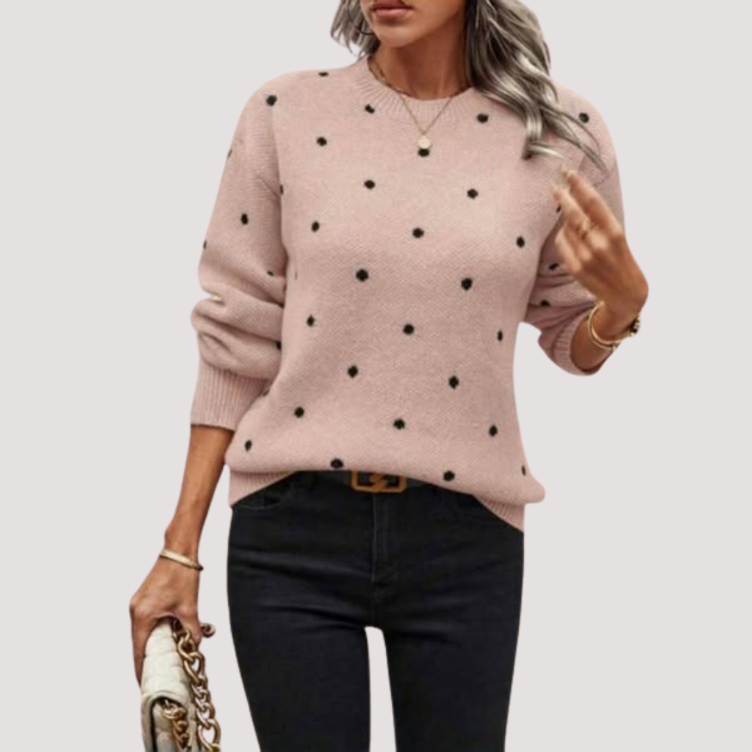 Juliana™ - Jersey de Punto con Lunares
