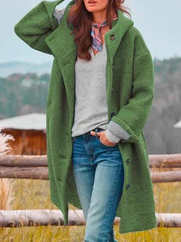 AMELIE - Chaqueta larga de invierno con estilo