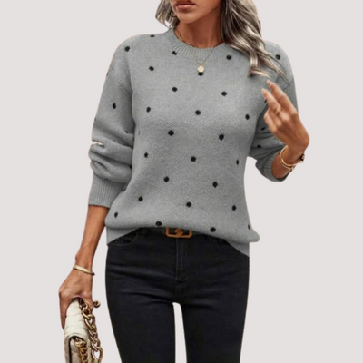 Juliana - Jersey de punto con lunares