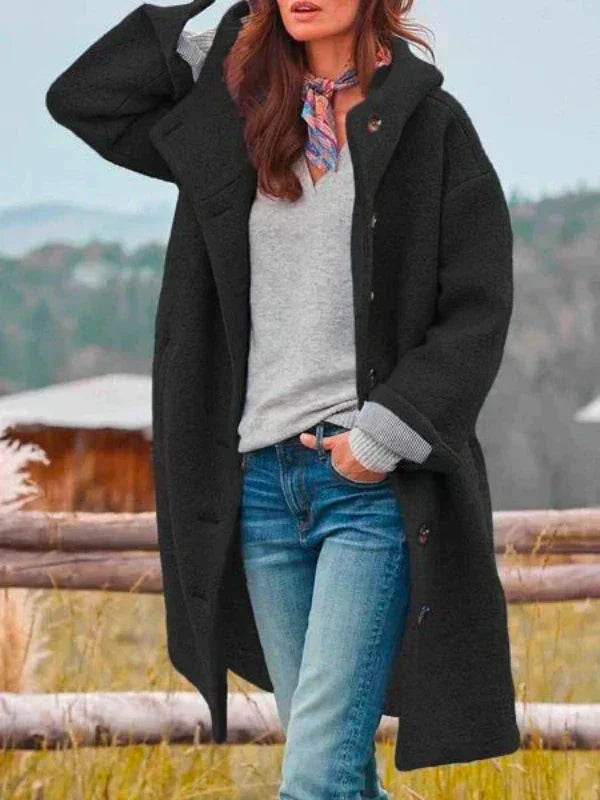 AMELIE - Chaqueta larga de invierno con estilo