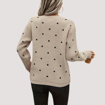 Juliana - Jersey de punto con lunares