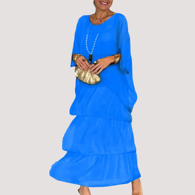 Celia™ - Vestido Boho Casual Elegante de Gasa