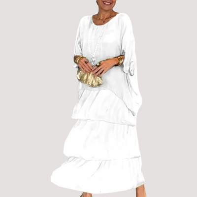 Celia™ - Vestido Boho Casual Elegante de Gasa