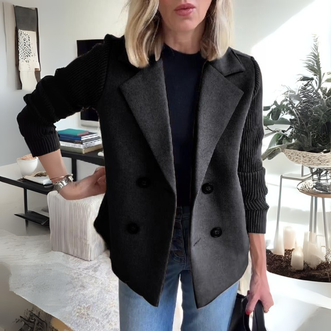 Lenora™ - Blazer Elegante de Manga de Punto de Primera Calidad