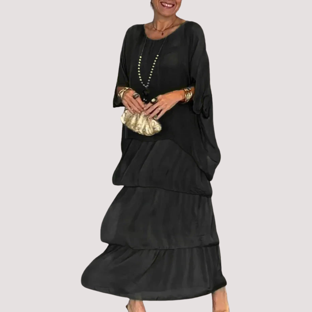 Celia™ - Vestido Boho Casual Elegante de Gasa