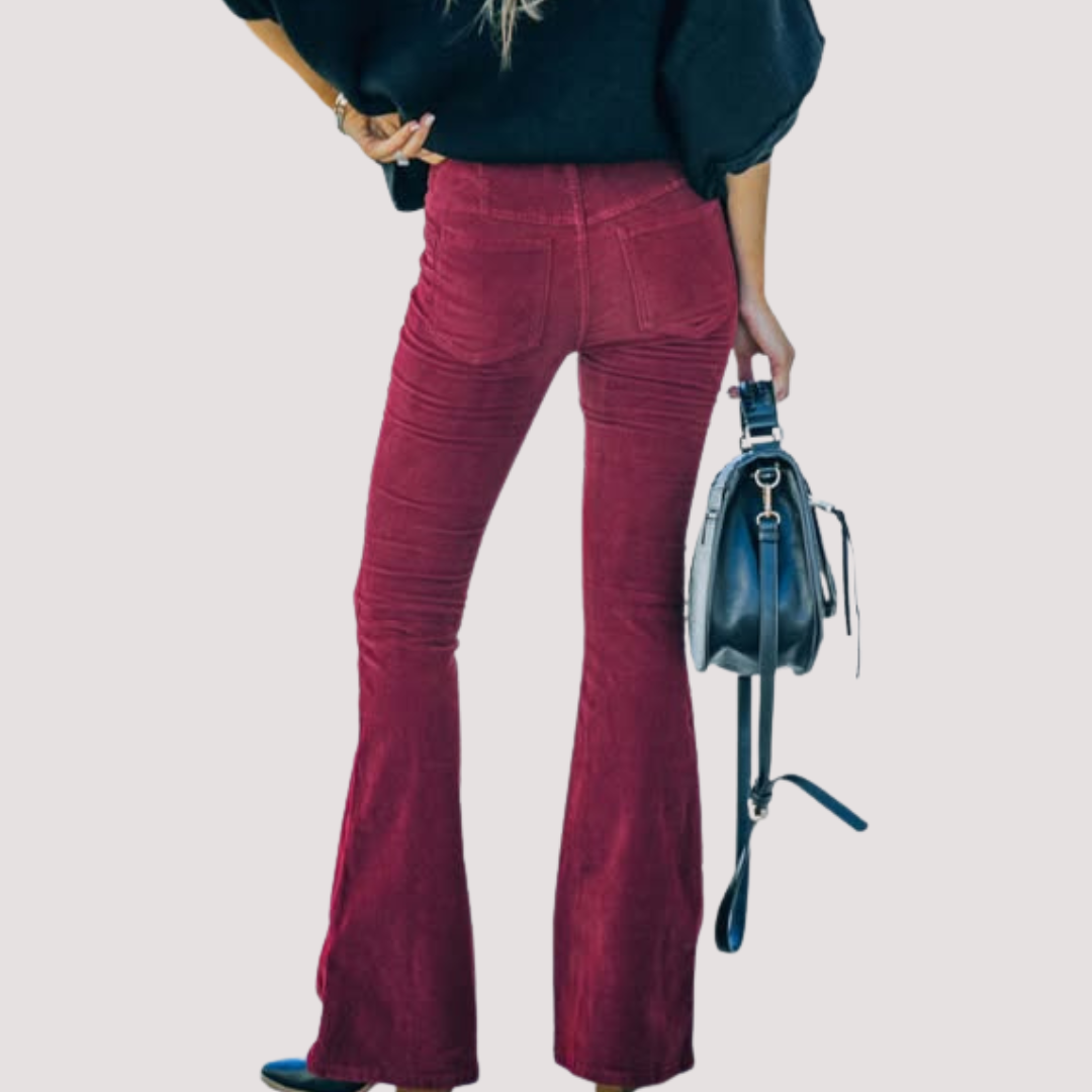 LUNARA MADRID | Dora™ - Pantalones Acampanados de Pana