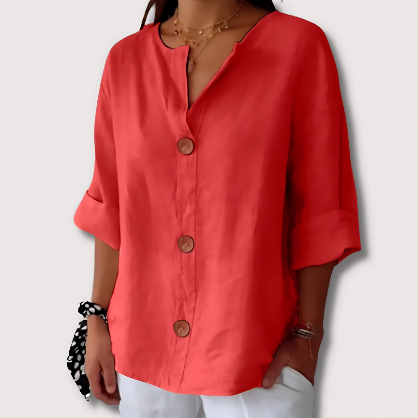 Martina™ - Blusa de Lino