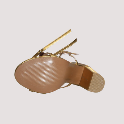 Sandalias de Tacón - ORO VIVO