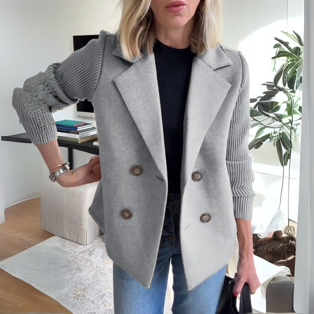 Lenora™ - Blazer Elegante de Manga de Punto de Primera Calidad