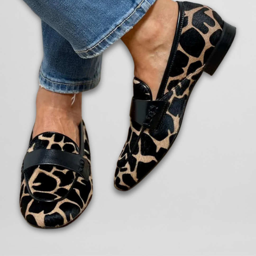 La Tigra™ - Mocasines con Estampado Animal