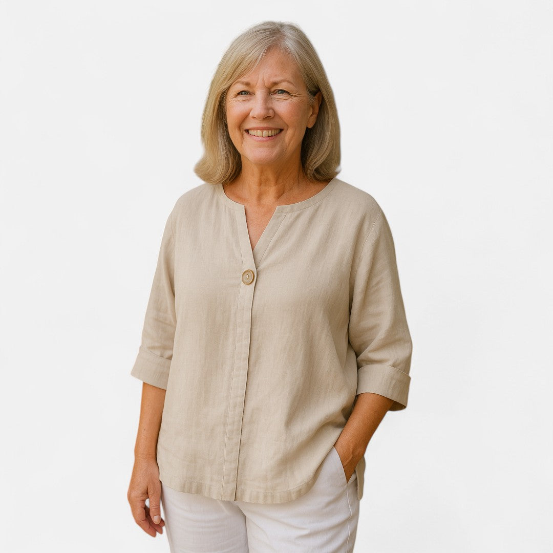 Sara™ - Blusa Favorecedora con Corte Suelto