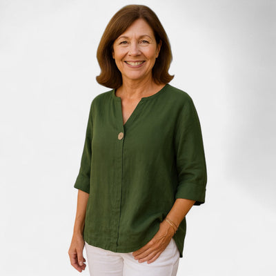 Sara™ - Blusa Favorecedora con Corte Suelto