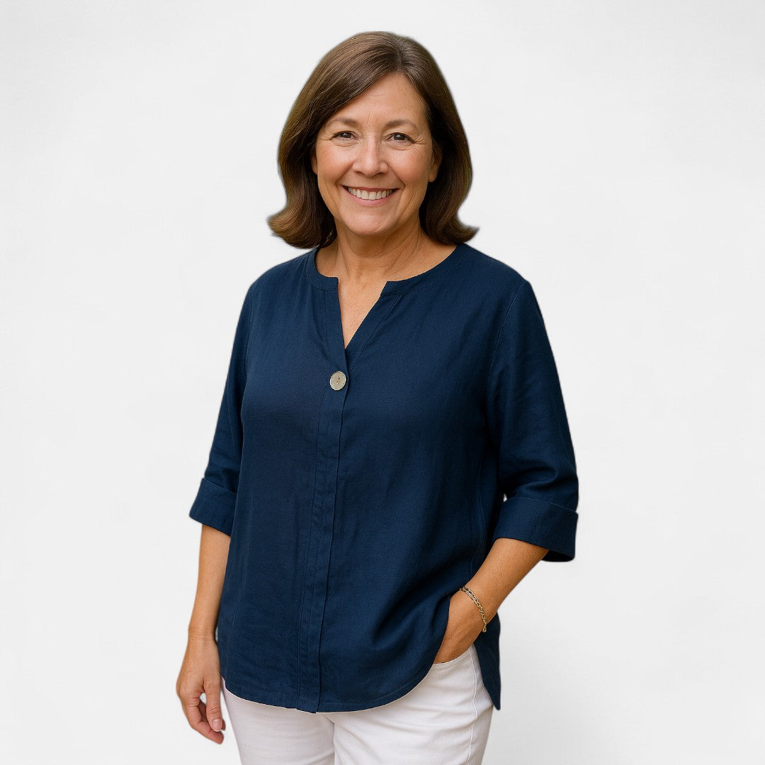 Sara™ - Blusa Favorecedora con Corte Suelto