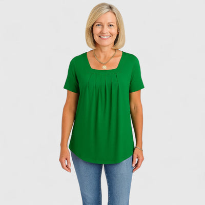 Andrea™ - Blusa de Corte Relajado