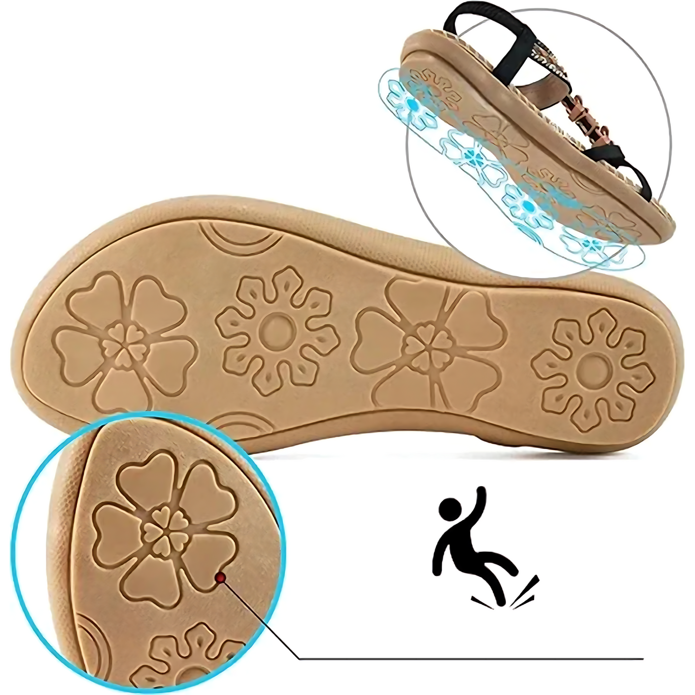 Sandalias Ergonómicas - Vera