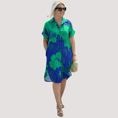 Naomi™ - Vestido con Estampado Floral