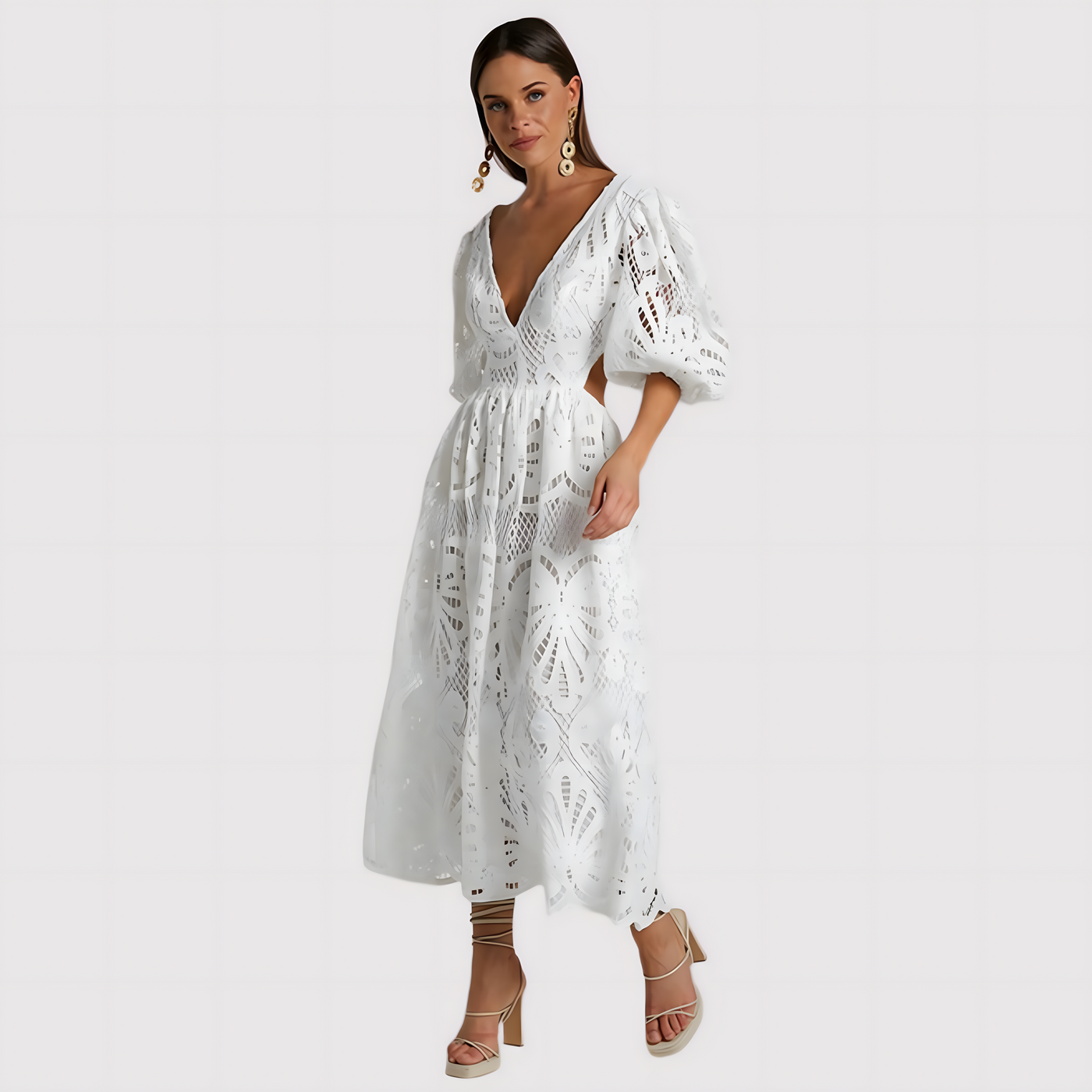 Vestido MAXI - Flor de Algodón