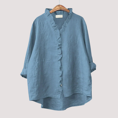 Gabriela™ - Blusa de Lino