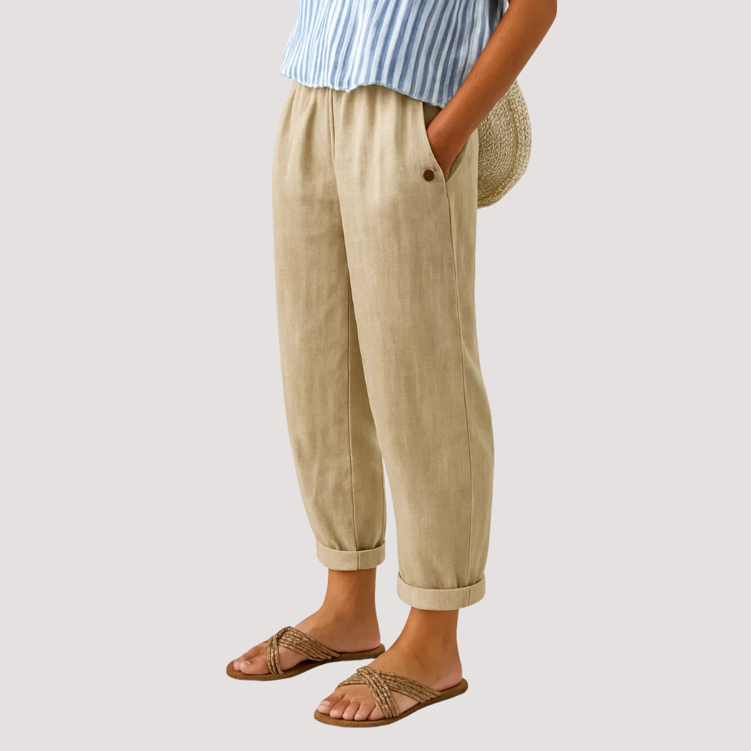 Camila™ - Comodidad Atemporal en una Ligera Mezcla de Lino
