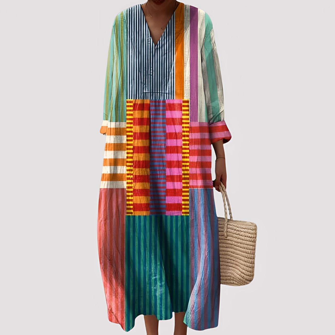 Espíritu™ - Vestido Largo Brisa De Colores