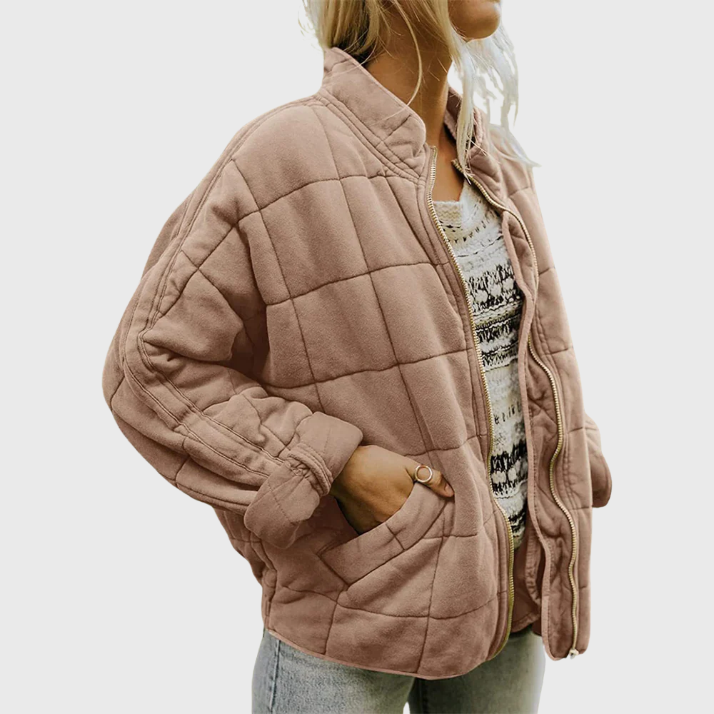 Mayte™ - Chaqueta Acolchada con Cremallera