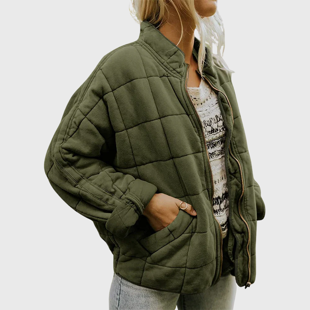 Mayte™ - Chaqueta Acolchada con Cremallera