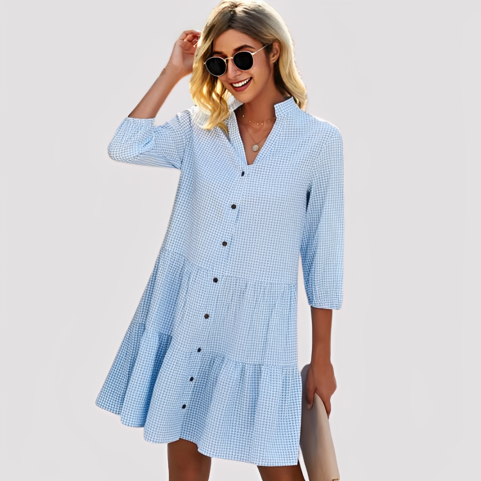 Josefa™ - Vestido Midi Fluido para el Día