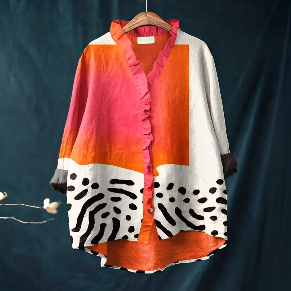 Carmen™ - Blusa de lino