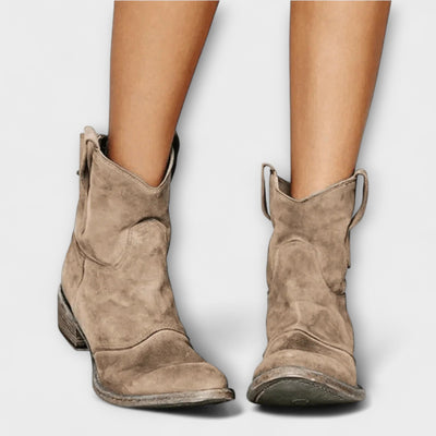 Mara™ - Botas de Ante Estilo Savannah