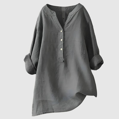 Eva™ - Blusa de Lino