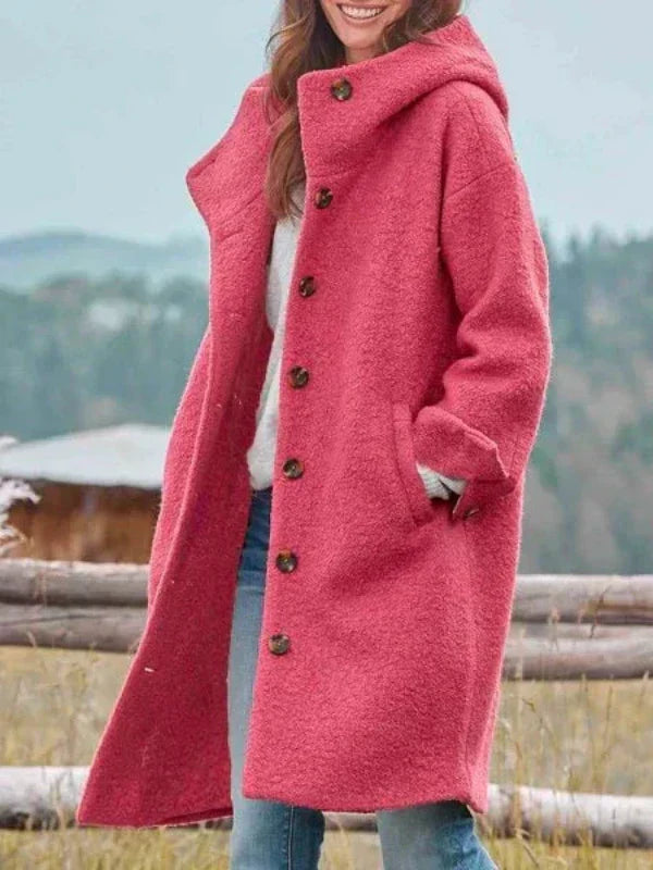 AMELIE - Chaqueta larga de invierno con estilo