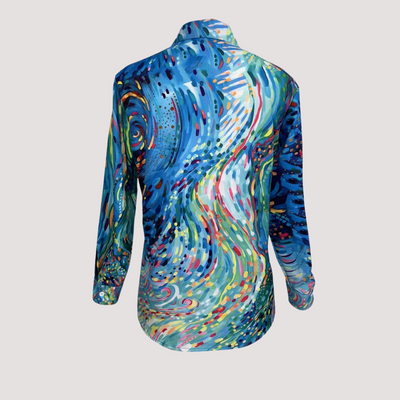 Magdalena™ - Blusa con Abstracto en Acuarela