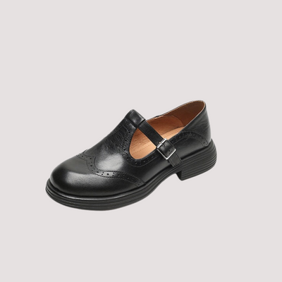 María™ - Elegantes Mary Janes de Cuero
