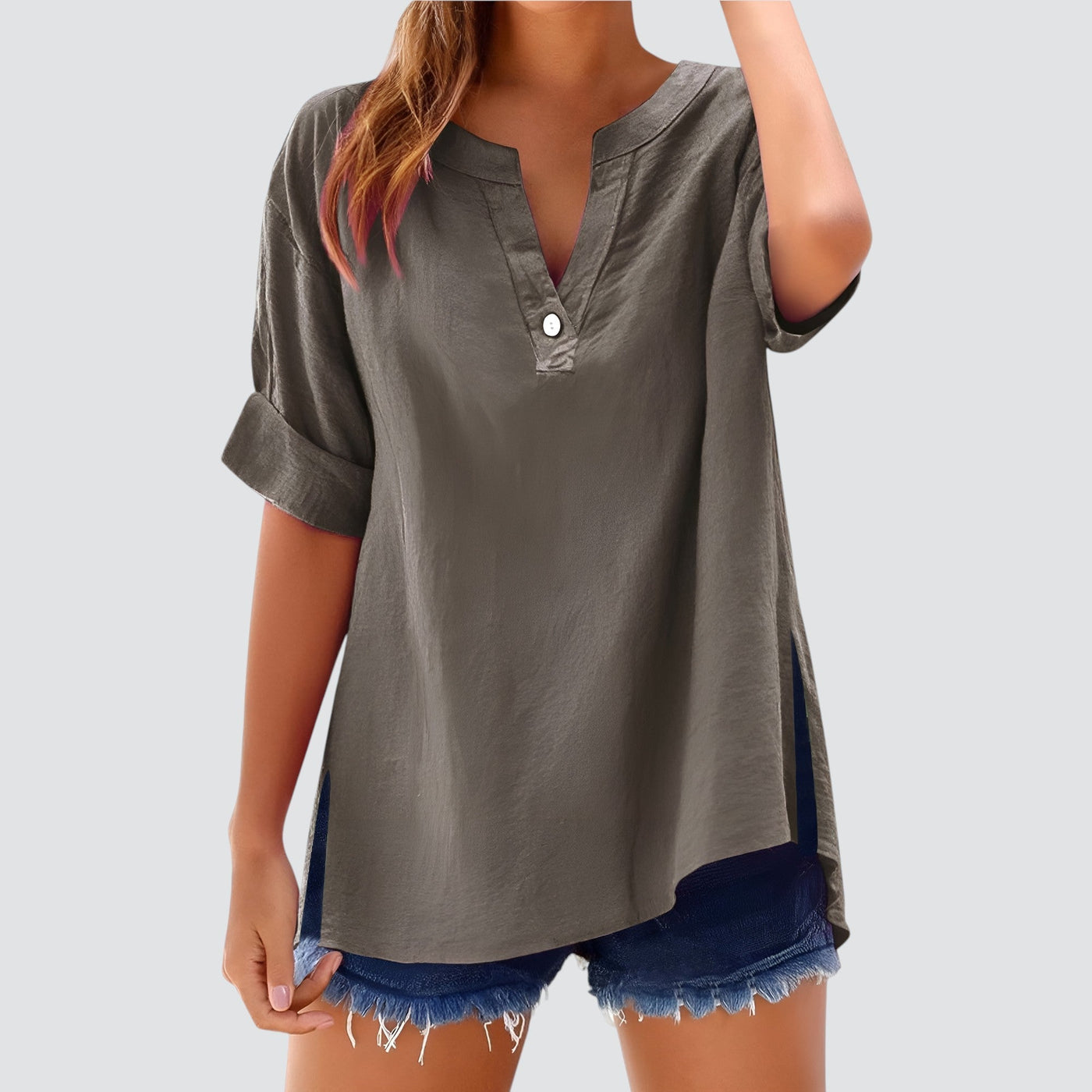 Olivia™ - Blusa de Lino