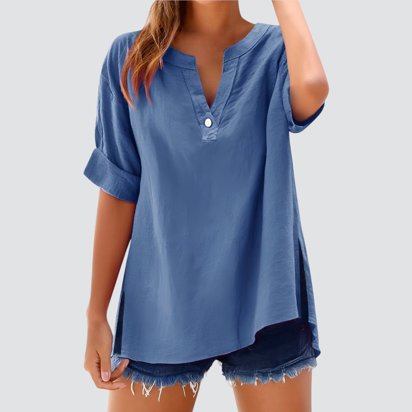 Olivia™ - Blusa de Lino