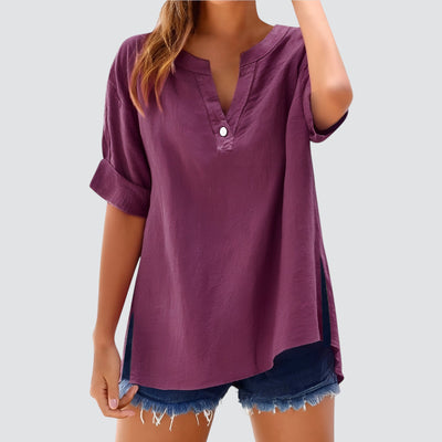 Olivia™ - Blusa de Lino