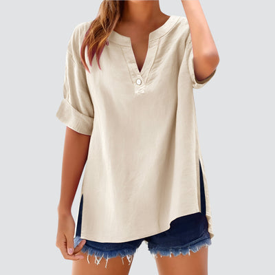Olivia™ - Blusa de Lino