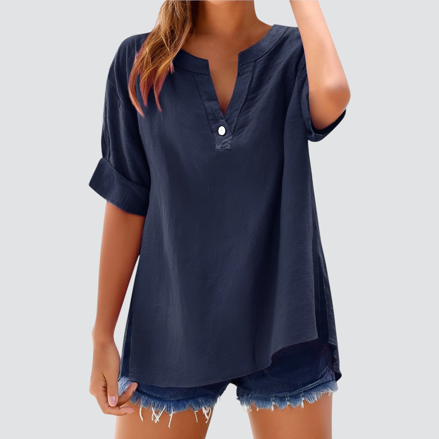 Olivia™ - Blusa de Lino