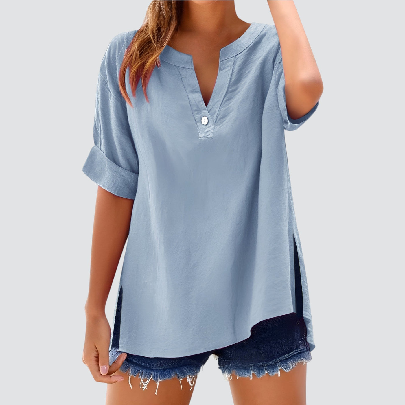 Olivia™ - Blusa de Lino