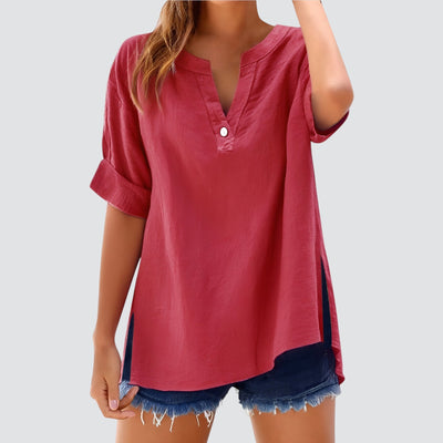 Olivia™ - Blusa de Lino